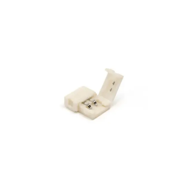PURPL Connecteurs RGB type LCV2 pour bande LED - Clip rapide sans soudure - Lot de 5 pièces