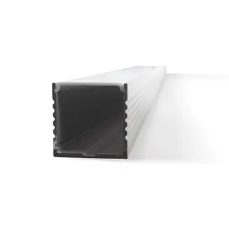 PURPL Profilé Aluminium LED - 1,5 m - Format 3535 - Noir