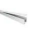 PURPL Profilé LED 1,5 m - Aluminium noir - Format 3535 - Pour bande LED - Idéal intérieur design