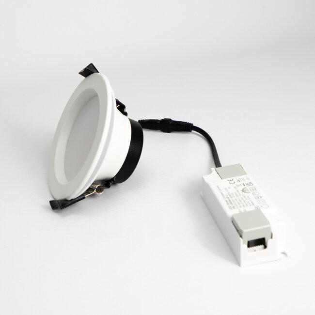 PURPL Spot LED encastrable 3 CCT - 13W - Ø170 mm - Blanc - Sélecteur 3000K à 6000K intégré