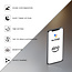MiBoxer/Mi-Light Barre LED magnétique sur rail CCT 12W - Zigbee 3.0 - 735 lm - Dimmable - IP44 - Noire