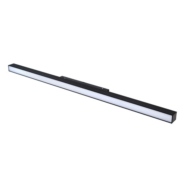 MiBoxer/Mi-Light Barre LED RGB+CCT 24W - Pour rail magnétique 48V Standard - Éclairage multicolore - Finition noire