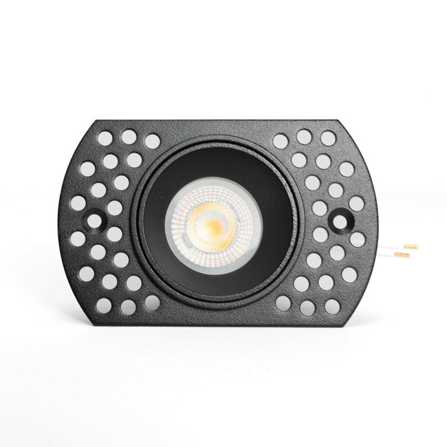 PURPL Spot encastré GU10 incluse - Aluminium noir