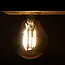 LED24 Ampoule LED Filament - E27 - 2200K Blanc Extra Chaud - 4,5W - 200 lm - 80 lm/W - A60