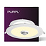 PURPL Spot LED encastrable avec détecteur PIR - 12W - 4000K Blanc Neutre - Ø150 mm - Dimmable