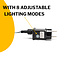 Guirlande lumineuse multicolore LED - 20 m - IP44