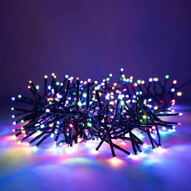 Guirlande LED Multicolore - 2,1 m - 384 LED - Dimmable - IP44 - 8 Modes