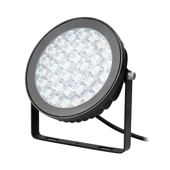 MiBoxer/Mi-Light Projecteur LED de Jardin - 25W - RGB+CCT (2700K-6500K) - 2.4GHz - IP66 - Noir - FUTC05
