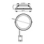Philips Spot LED encastrable rond 3 CCT - 18W - Ø225 mm - Blanc - Pour éclairage modulable