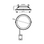Philips Spot LED encastrable rond 3 CCT - 13W - Ø170 mm - Blanc - Température réglable