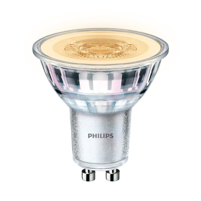 Philips Ampoule Spot LED GU10 - 4.6W - 2700K Blanc Extra Chaud - Remplaçable