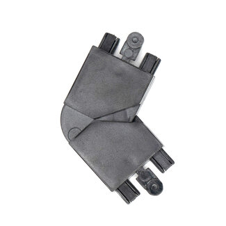 PURPL Connecteur réglable 90° - 180° - Noir - Pour rail Superslim 48V