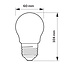 Philips Philips CorePro - Ampoule LED Boule P45 - 2.2W (remplace 25W) - E27 - 2700K Blanc Chaud Intense (827)