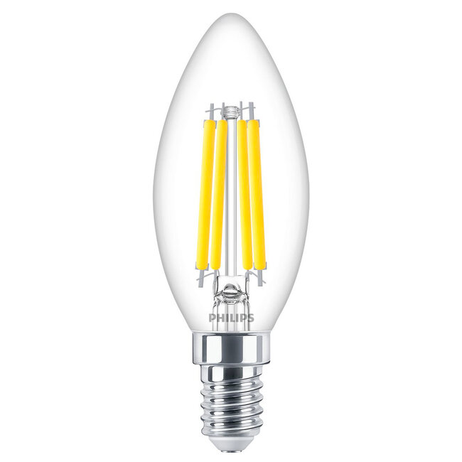Philips Ampoule LED Philips Master Value Bougie B35 - 4W - 2700K Blanc Chaud - 350 lm - 87.5 lm/W - E14 - Dimmable