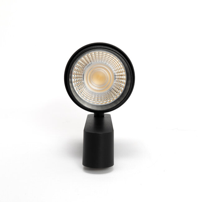 PURPL Spot LED magnétique pour rail Sper Slim - 12W - Ø60x95 mm - CCT (2700K-6000K) - Zigbee 3.0 - Dimmable - 702 lm - CRI>90 - Noir - Compatible avec rail 48V Super Slim