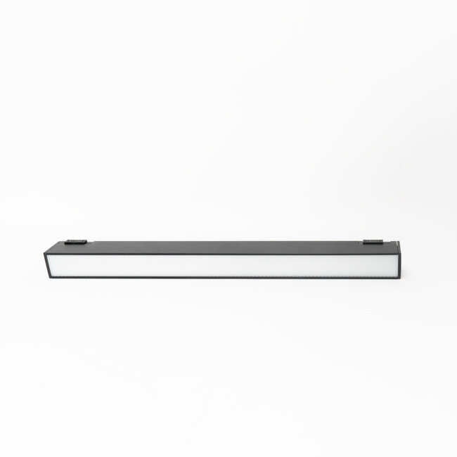 PURPL Barre LED linéaire intelligente - 12W - CCT (2700K-6000K) - Zigbee 3.0 - Dimmable - IP20 - Noir - Éclairage magnétique Super Slim 48V