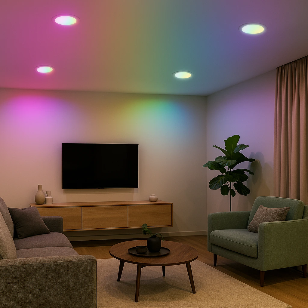Spot LED en situation 2