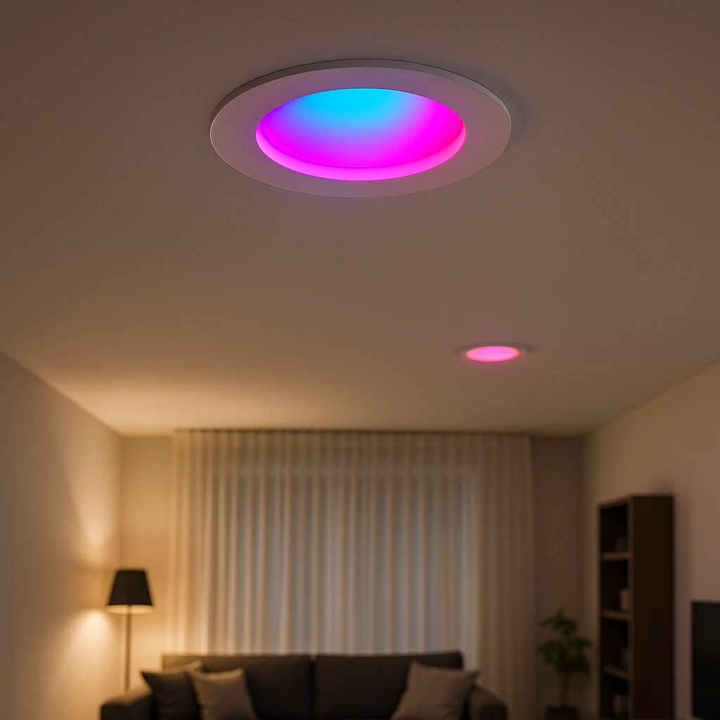 Spot LED en situation 3