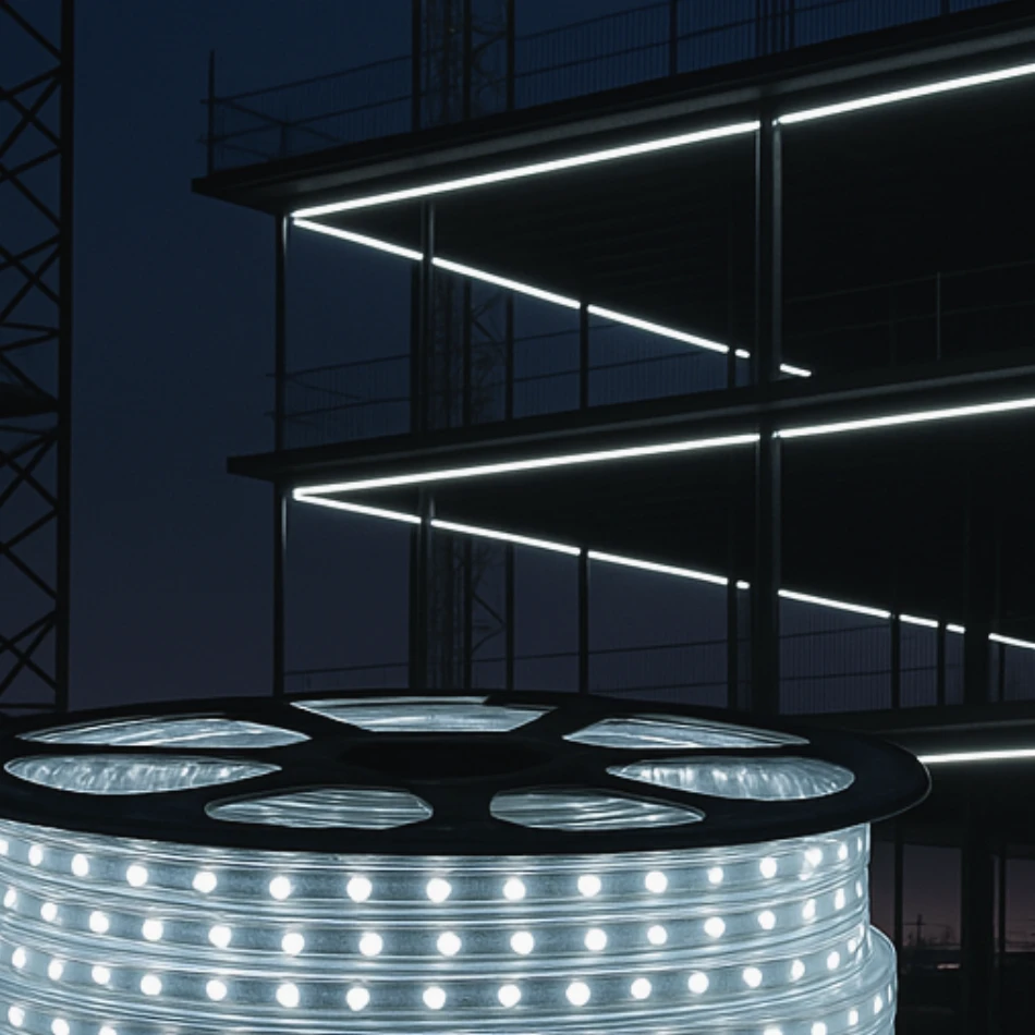 Bandes LED chantier