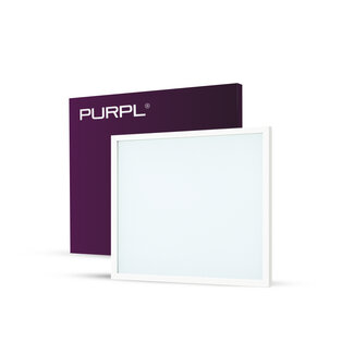 PURPL Panneau LED - 30x30 - 6000K - 18W - 1800 lm - 100 lm/W - UGR<22 - Edgelit