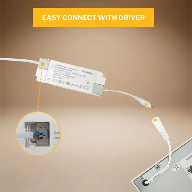 Panneau LED – 30x120 – 6000K Blanc froid – 30W – 3900 lm – 130 lm/W – UGR<22 – Sans scintillement – Edge-lit