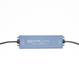 PURPL Transformateur pour bandes LED étanche - 24V - 100W - IP67