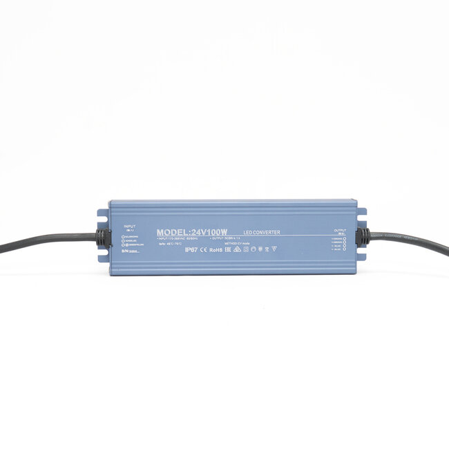 PURPL Transformateur pour bandes LED étanche - 24V - 100W - IP67