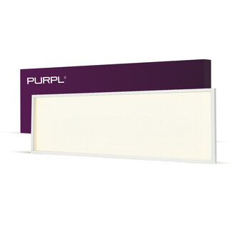 PURPL Panneau LED - 120x30 - 4000K - 33W - 3300 lm - 100 lm/W - UGR<22 - Edgelit