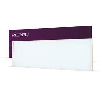 PURPL Panneau LED - 30x120 - 6000K - 33W - 3300 lm - 100 lm/W - UGR<22 - Edgelit