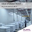PURPL Cloche LED G7 - 100W - 6000K Blanc Froid - 15 000 lm - 150 lm/W - IP65 - IK10 - Dimmable - Sans scintillement