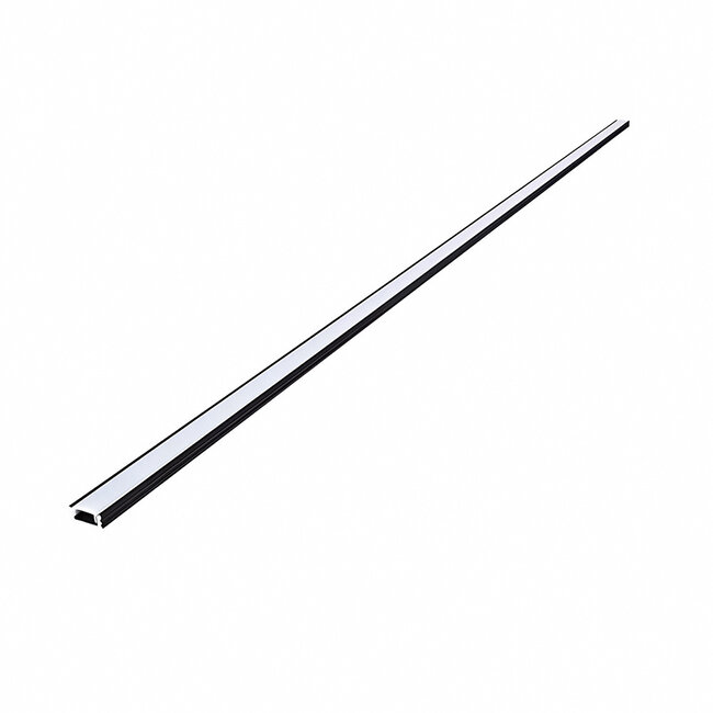 PURPL Profilé en aluminium pour ruban LED - 1,5m - 17.5x7mm - Montage en saillie