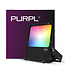 PURPL Projecteur LED - 100W - 12000 lm - RGB+CCT - 2.4 GHz - IP66 - IK08 - Dimmable - FUTT07