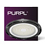 PURPL Cloche LED - 100W - 11 000 lm - 110 lm/W - 6000K Blanc Froid - 120° - IP65 - IK07 - Sans scintillement