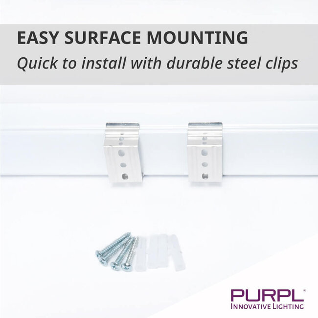 PURPL LED TL Tri-Proof | 120 cm | 36W | 4000K Blanc Neutre (840) | 4680 lm | IP65 | IK08 | Sans scintillement