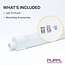 PURPL LED TL Tri-Proof | 120 cm | 36W | 4000K Blanc Neutre (840) | 4680 lm | IP65 | IK08 | Sans scintillement