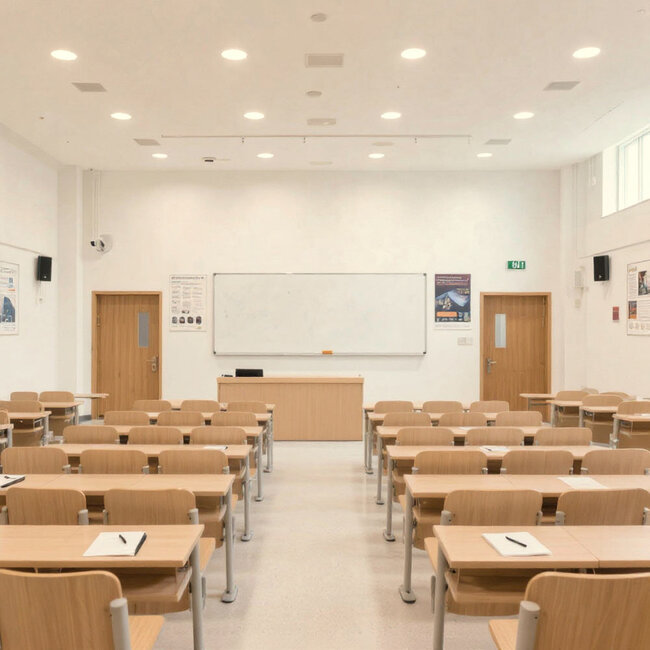 PURPL Spot LED Downlight encastrable | 6W | ø120 mm | 3000K Blanc chaud | IP20 | Rond | Blanc