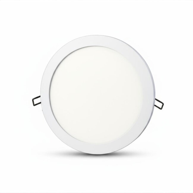 PURPL Spot LED Downlight encastrable | 12W | ø170 mm | 3000K Blanc chaud | IP20 | Rond | Blanc