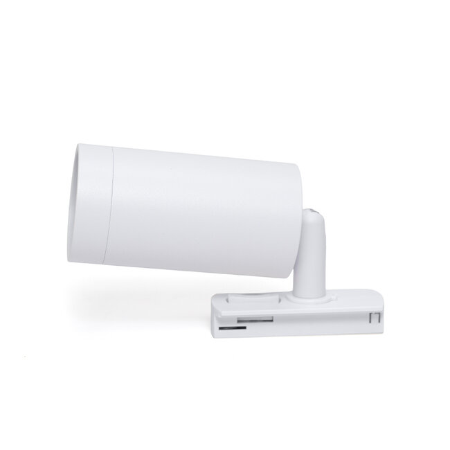 PURPL Spot LED sur rail | Monophasé | Luminaire GU10 | Ø54x100 mm | Blanc