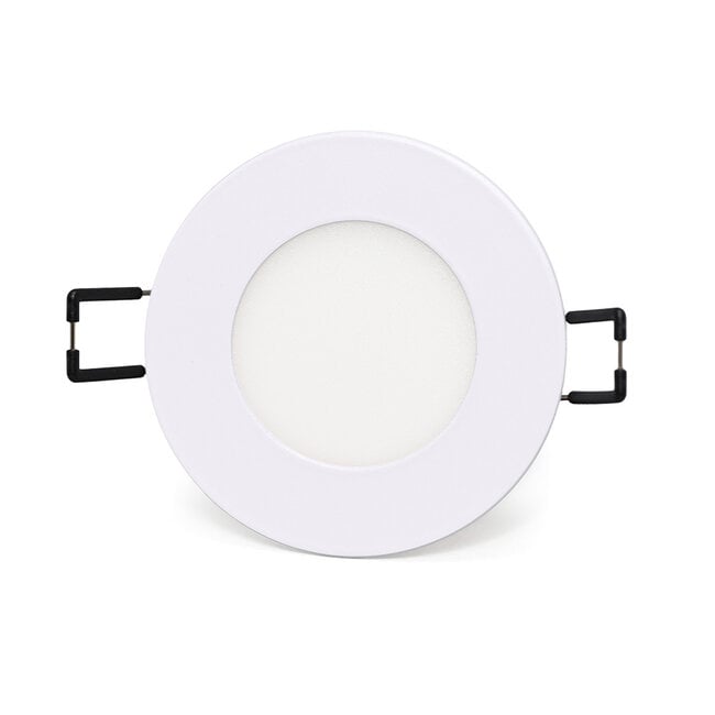 PURPL Spot Downlight LED Encastrable Rond - ø85mm - 4000K Blanc Neutre - 3W - Blanc
