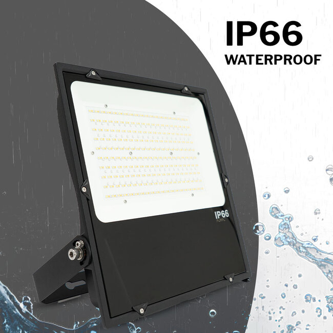 PURPL Projecteur LED - RGB+CCT - 200W - 22000 lm - 2.4 GHz - IP66 - IK08 - Dimmable - FUTT08