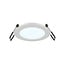 PURPL Spot Downlight LED Encastrable Rond - ø120mm - 6W - 6000K Blanc Froid - Blanc