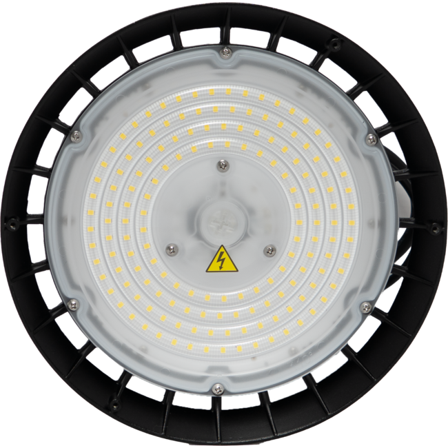 PURPL Cloche LED - 100W - 19 000 lm - 210 lm/W - 4000K Blanc Neutre - 110° - IP65 - IK08 - Dimmable - G8 - Sans scintillement