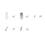 PURPL Système de fixation murale pour lampes linéaires