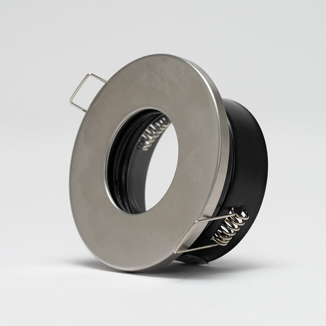 PURPL Spot encastrable LED GU10 | ø83 mm | IP65 | RVS | Avec douille GU10