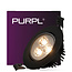 PURPL Spot LED encastrable - ø85 mm - 2700K Blanc Chaud - 3W - Inclinable - Noir - Transformateur inclus​