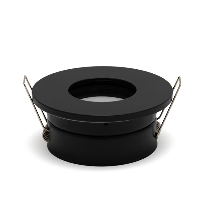 PURPL Support de Spot GU10 - IP65 - Aluminium Noir - Orientable - Inclus Dispositif de Fixation