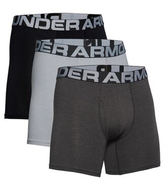 Under Armour Men's Charged Cotton 6in 3 Pack