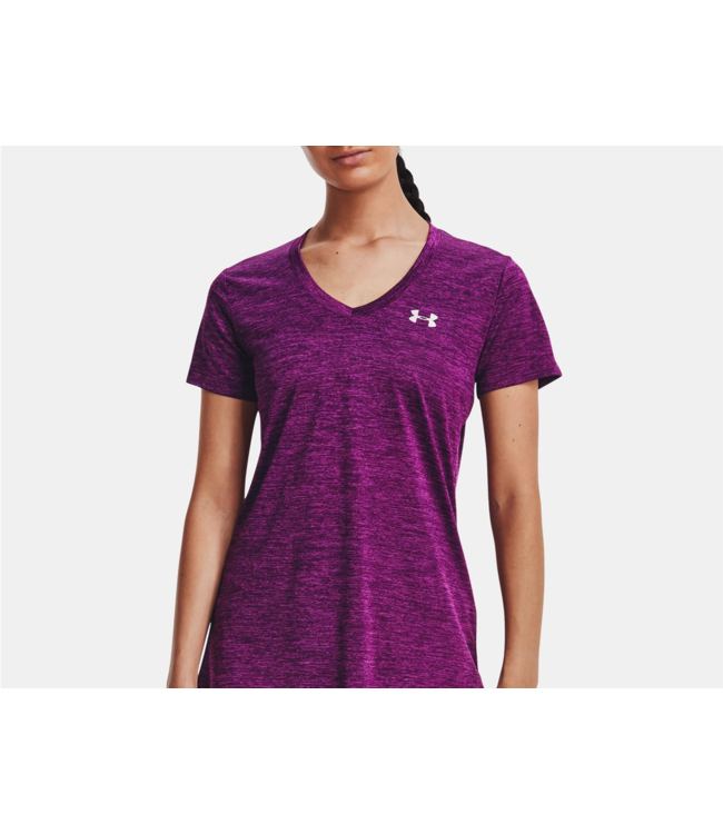 Under Armour Womens Tech Twist V-Neck