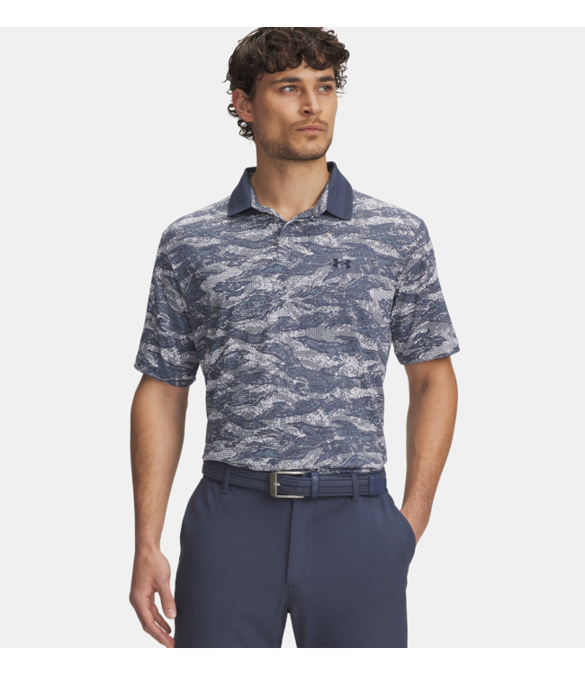 Under Armour Men's  Drive Chill Printed Polo