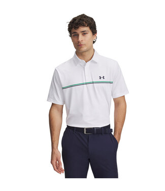 Under Armour UA Playoff 3.0 Stripe Polo  White